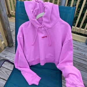 Levi’s Cropped Sweatshirt